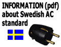 Information about Swedish AC contacts